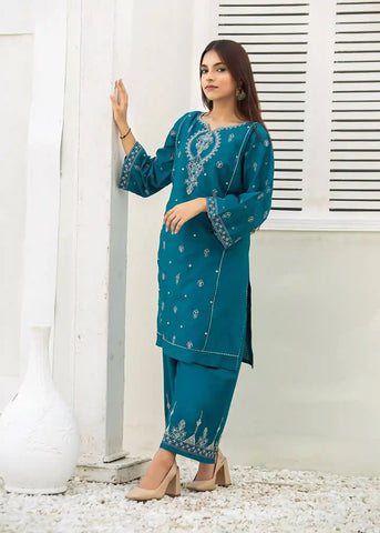 Embroidered Cotton Two-Piece art-537