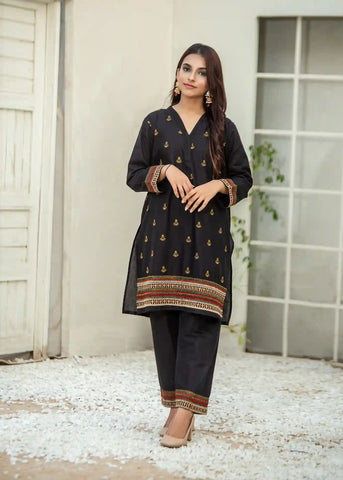 Embroidered Cotton Two-Piece art-587
